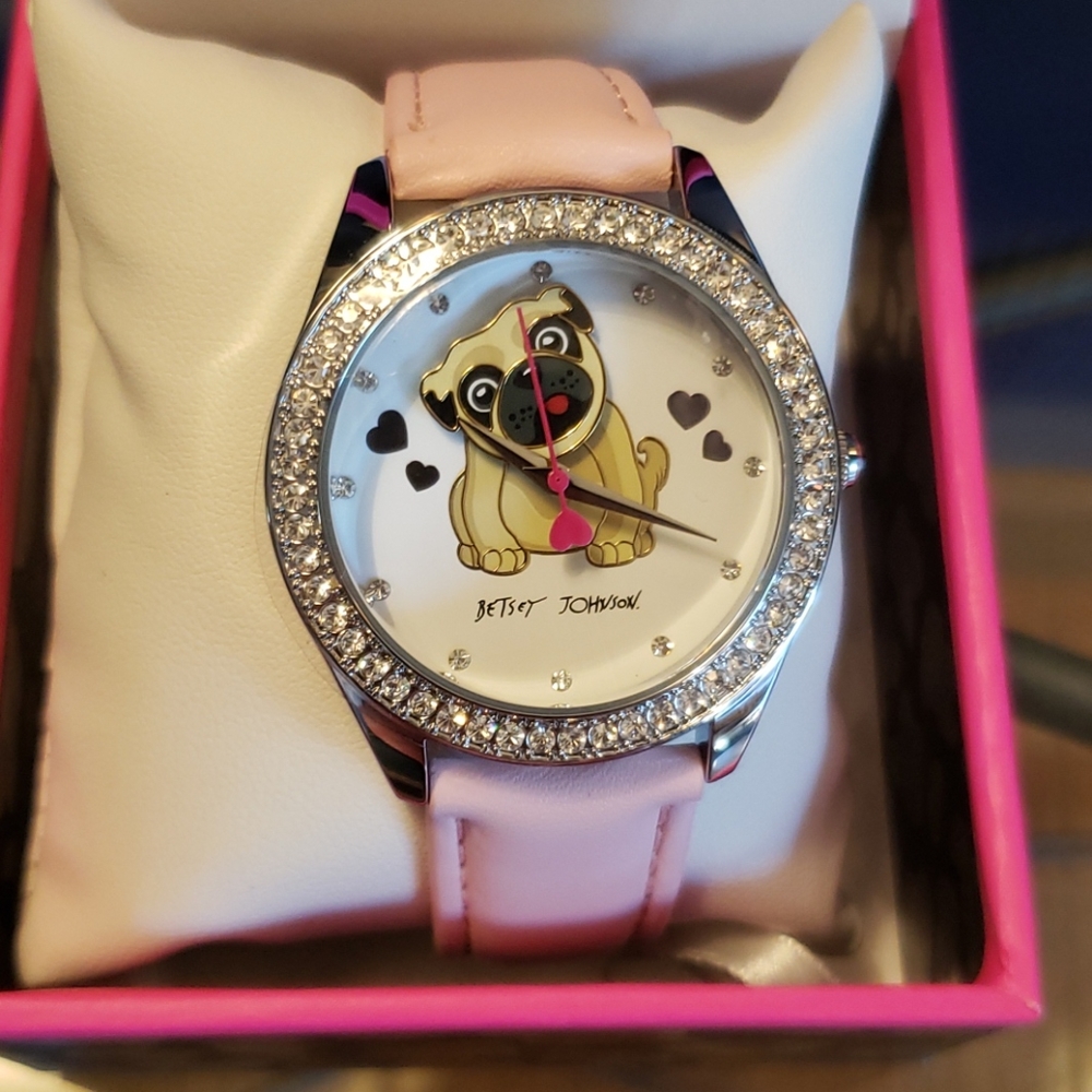 Betsey Johnson dog watch